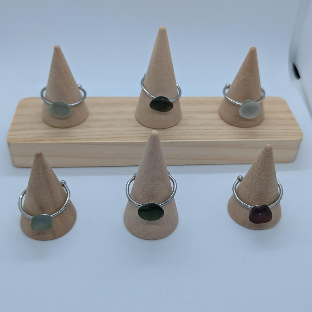Sea Glass Rings