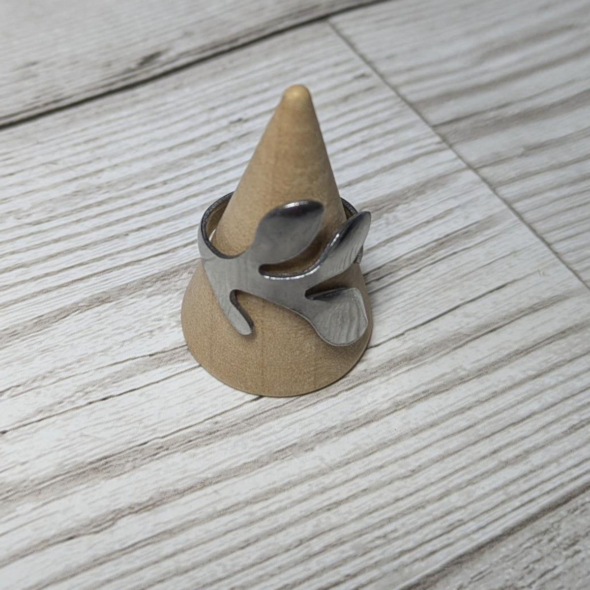 Leaf Spoon Ring