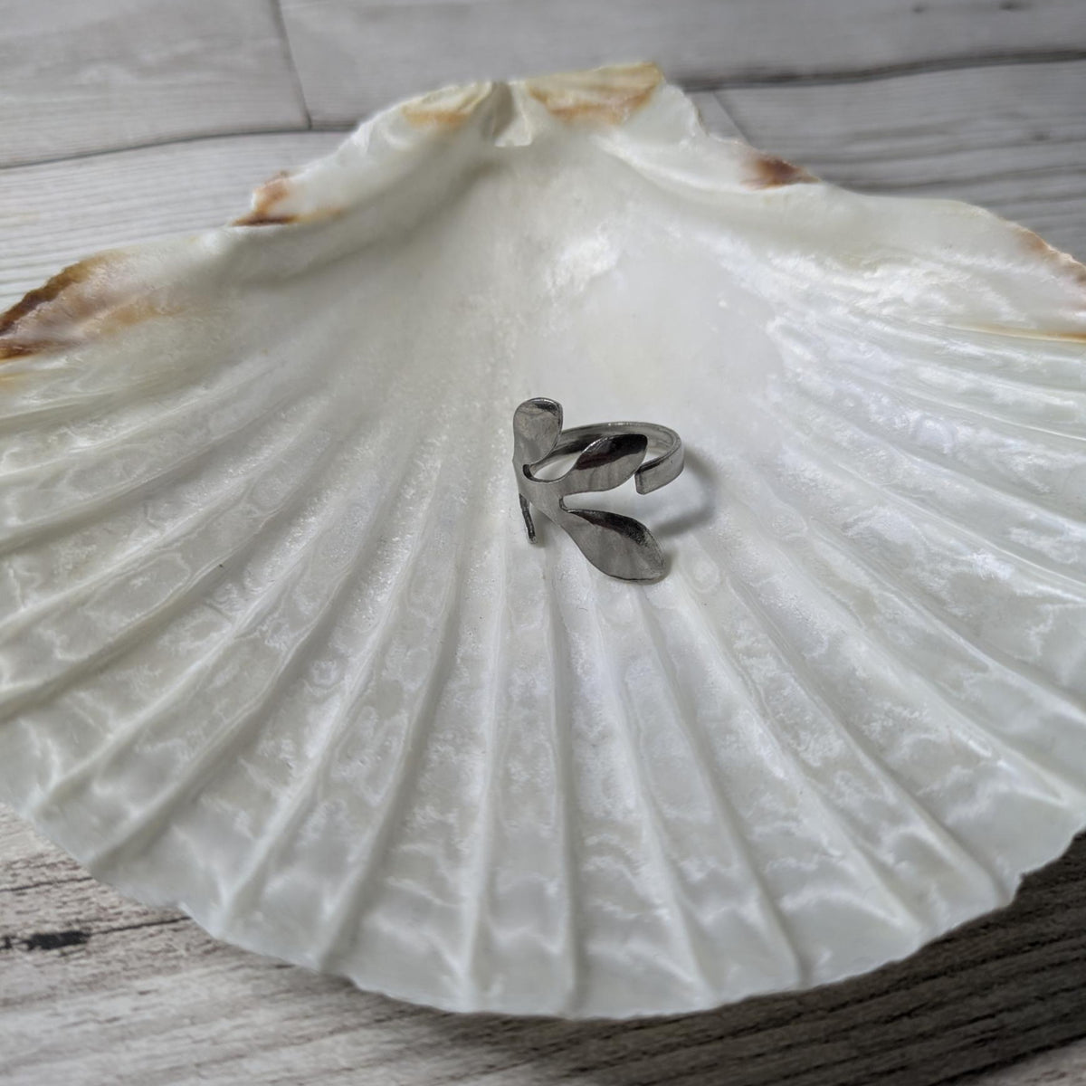 Leaf Spoon Ring