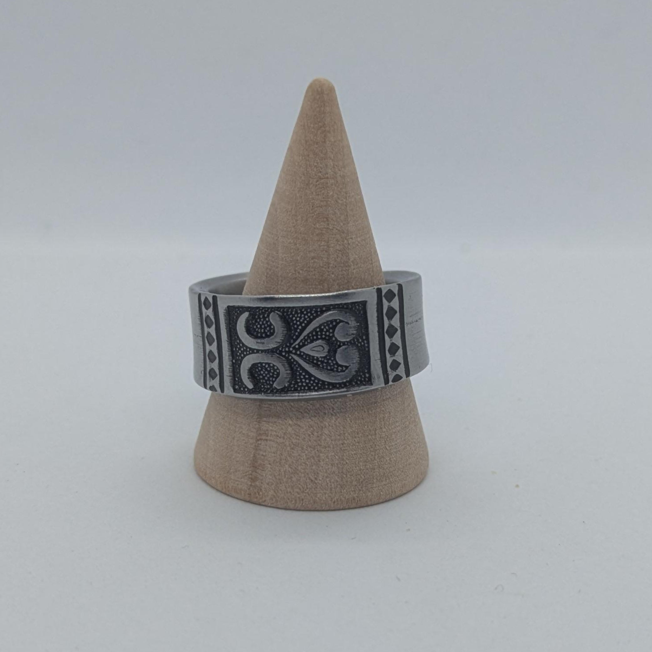 Heart Motif Spoon Ring