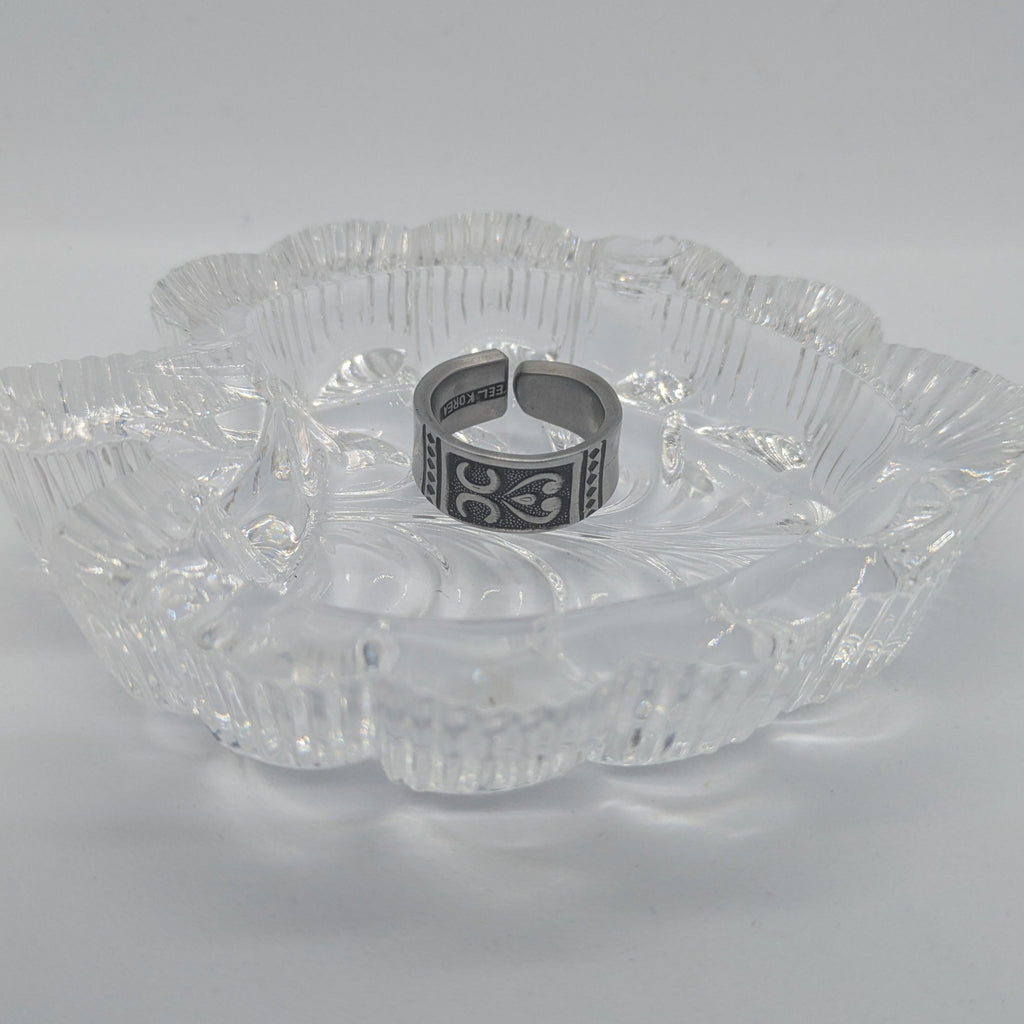 Heart Motif Spoon Ring