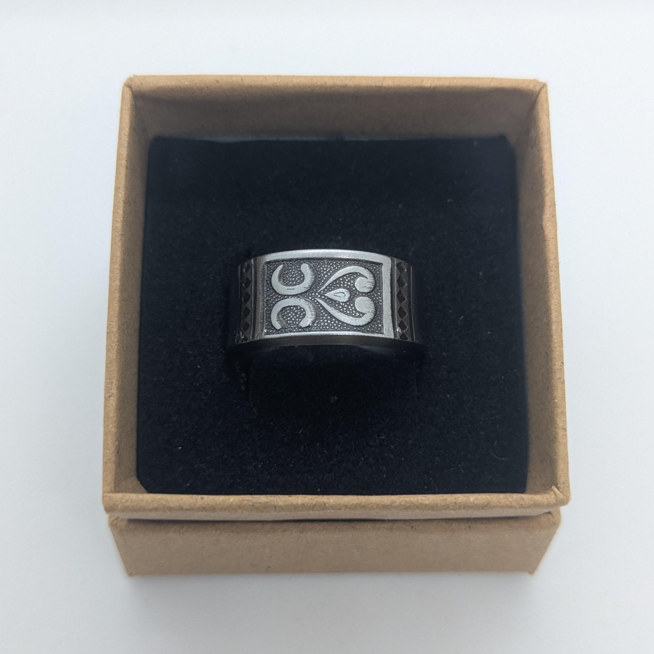Heart Motif Spoon Ring