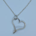 Fork Tine Heart Shaped Necklace