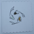Fish Sea Glass Card
