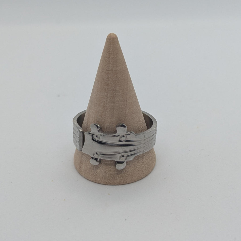 Guitar Spoon Ring