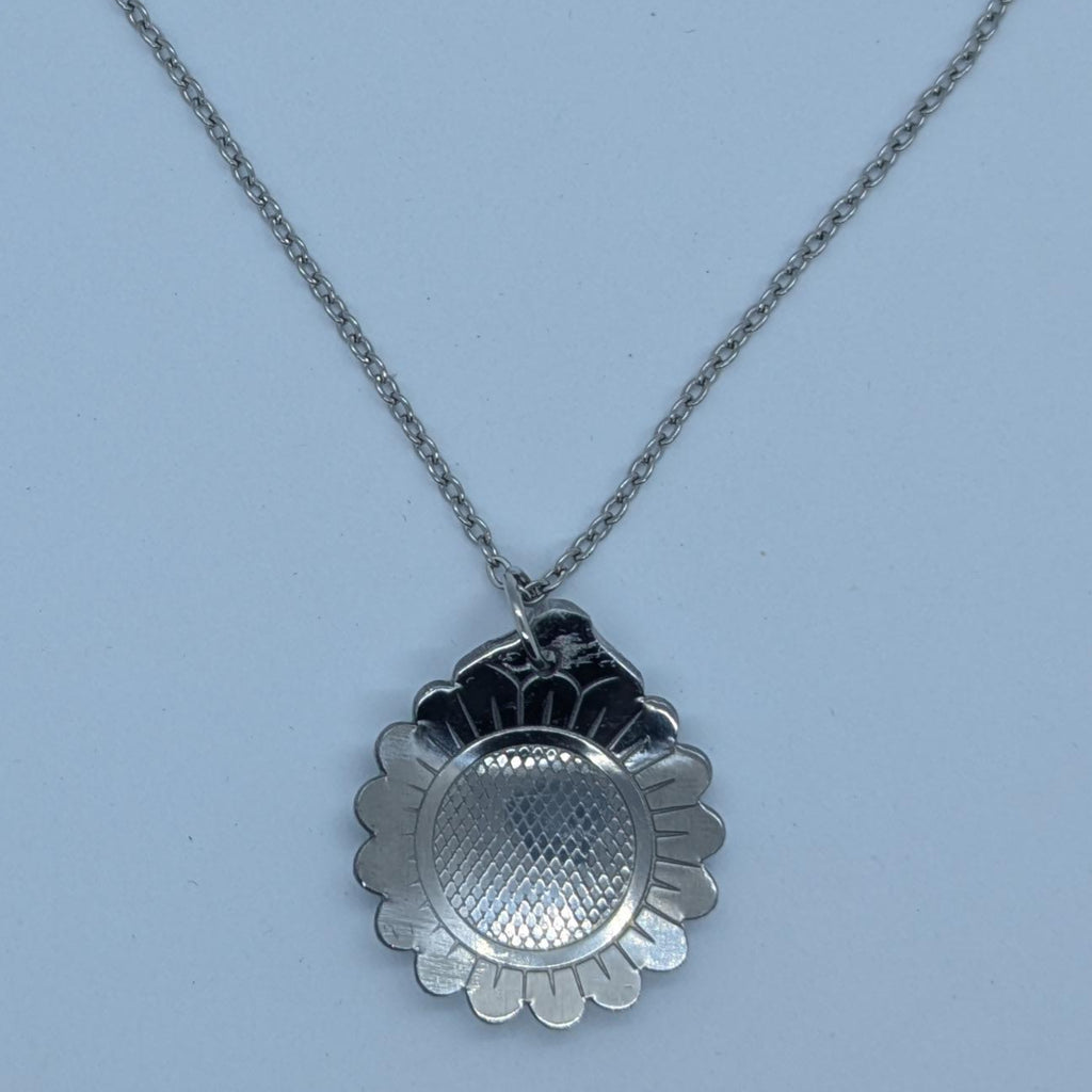 Sunflower Spoon Necklace