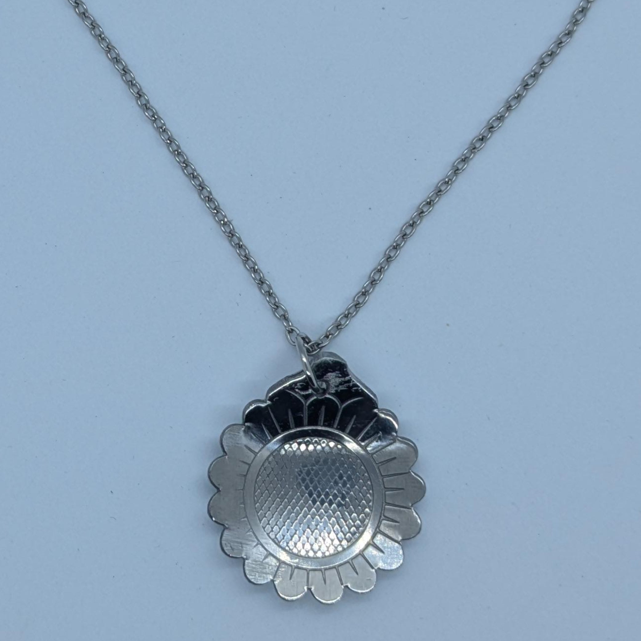 Sunflower Spoon Necklace