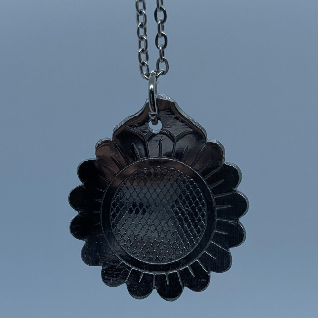 Sunflower Spoon Necklace