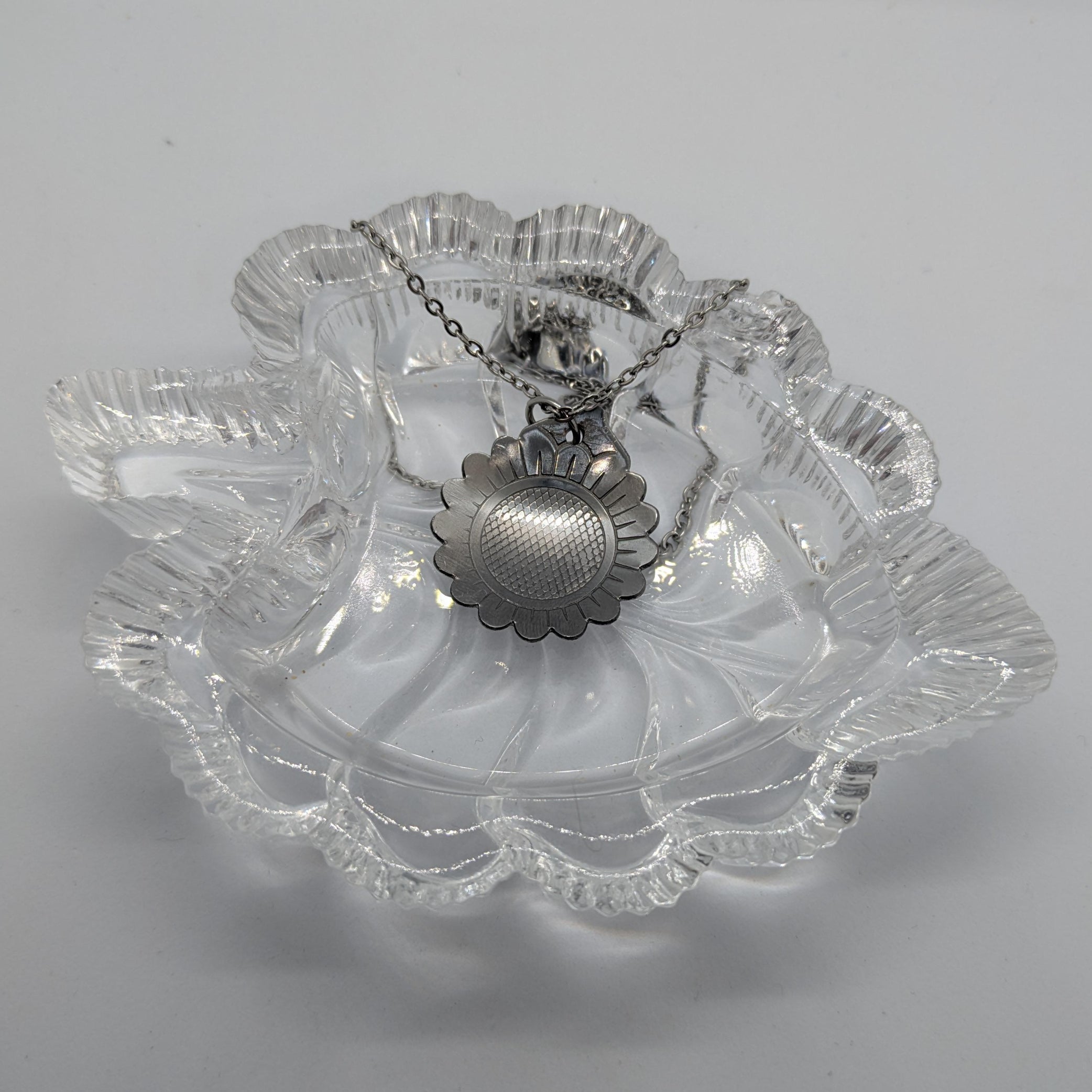 Sunflower Spoon Necklace