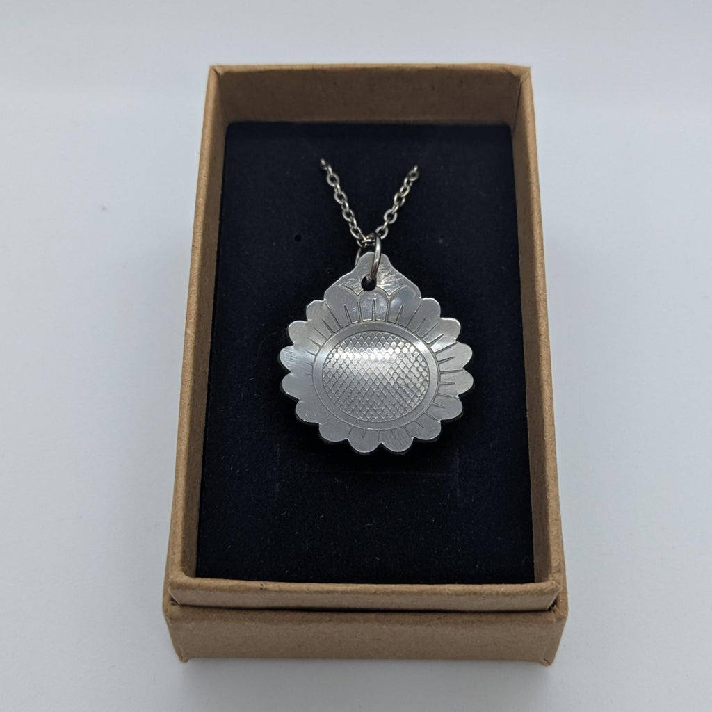 Sunflower Spoon Necklace