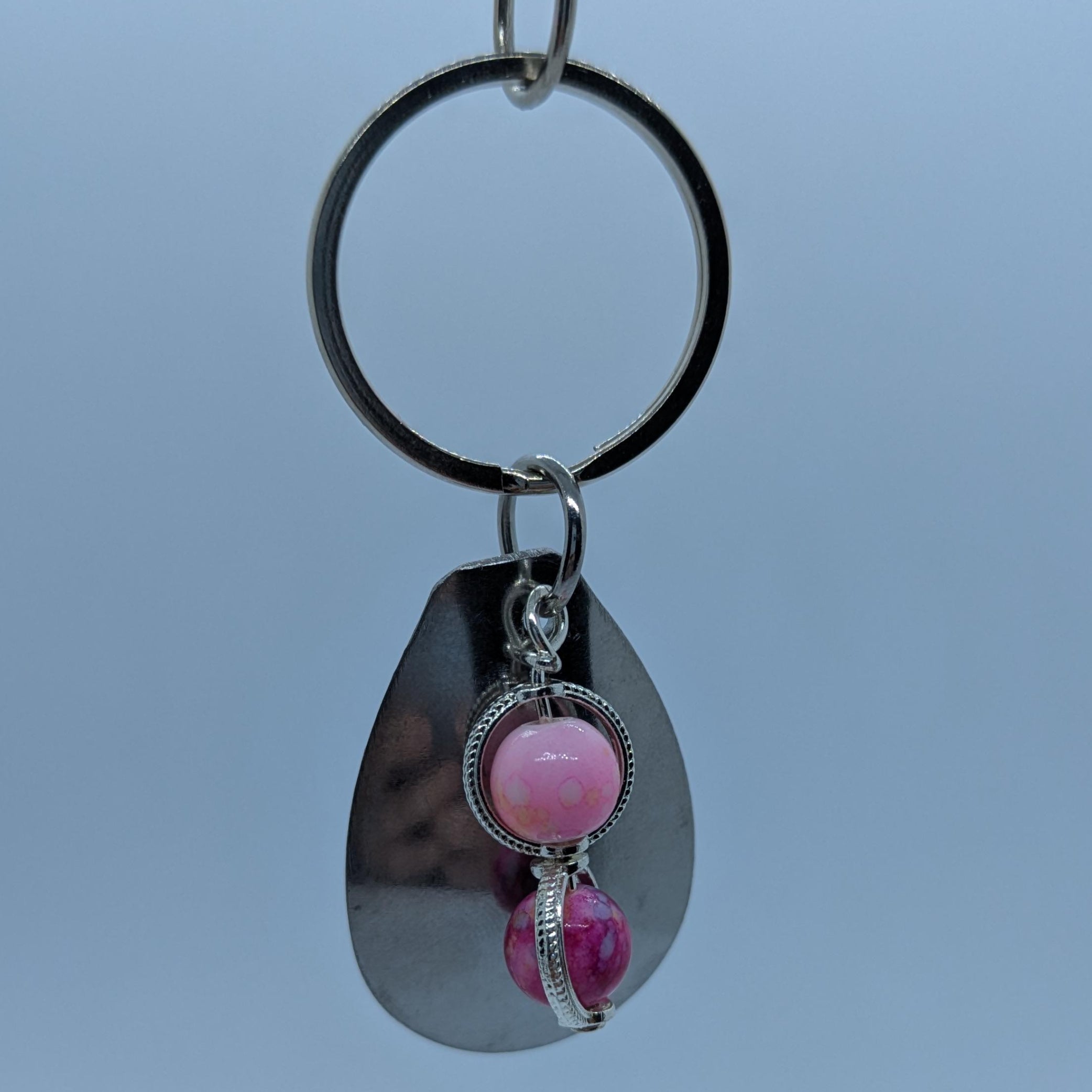 Spoon Bowl Beaded Keyring