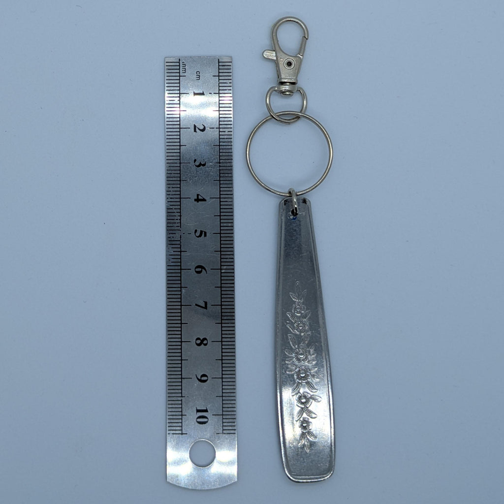Floral Spoon Handle Keyring