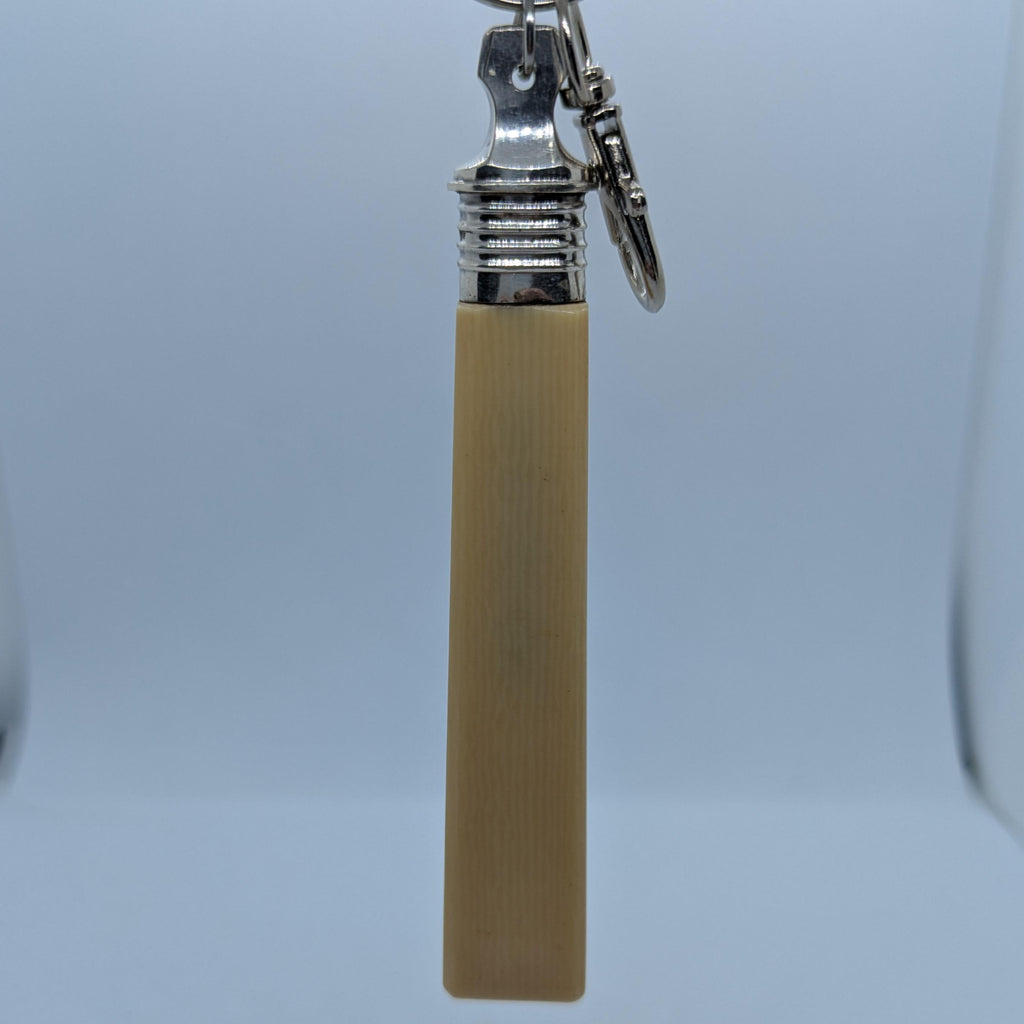 Faux Bone Spoon Keyring
