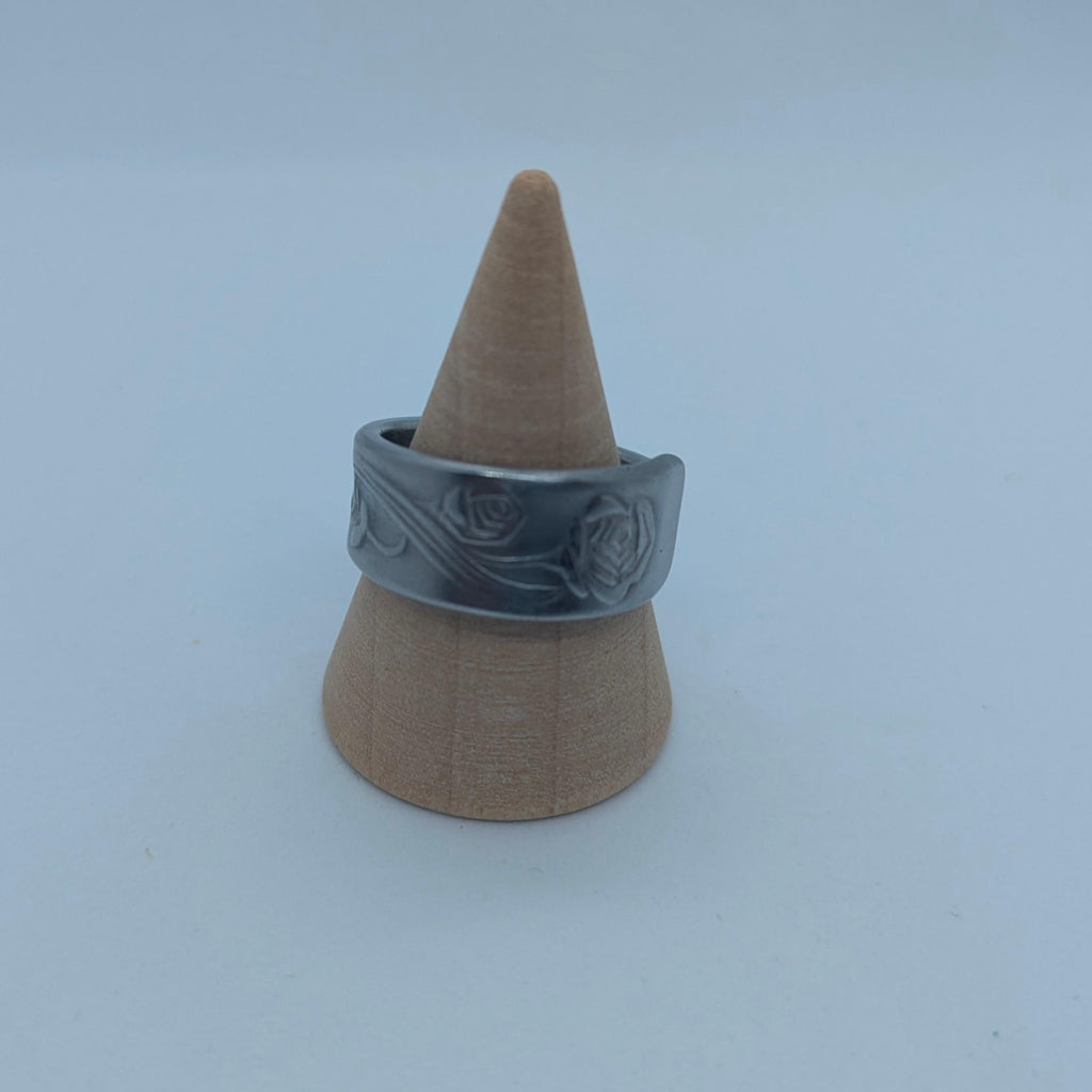 Custom Roses Spoon Ring
